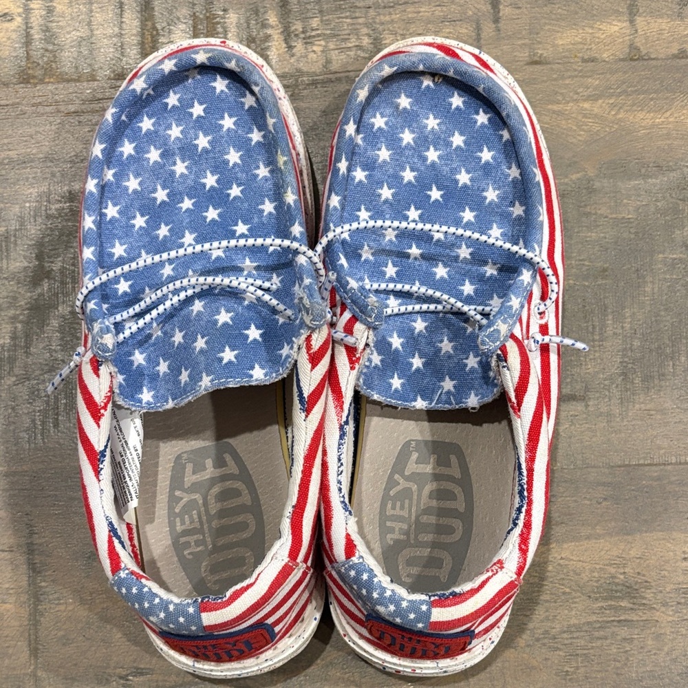 Hey Dude Kids' Star-Spangled shoes 3